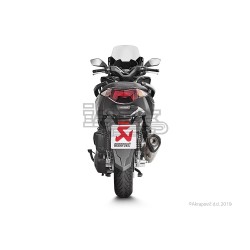 Ligne Complète AKRAPOVIC Racing Line Honda FORZA 125 2017-... Coupelle Carbone