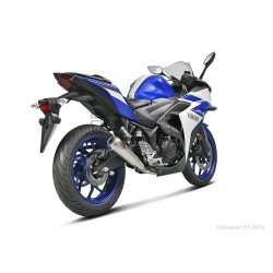 Ligne Complète AKRAPOVIC Racing Line Megaphone Yamaha MT 03 2016-... Et R 3 2015-...