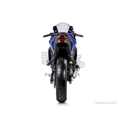 Ligne Complète AKRAPOVIC Racing Line Megaphone Yamaha MT 03 2016-... Et R 3 2015-...