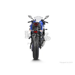 Ligne Complète AKRAPOVIC Racing Line Megaphone Yamaha MT 03 2016-... Et R 3 2015-...