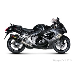 Ligne Complète AKRAPOVIC Racing Line Suzuki GSX R 1300 HAYABUSA 2008-2016 Coupelle Carbone