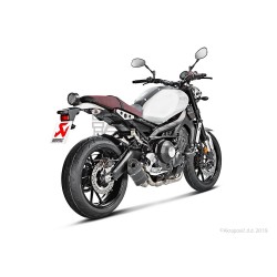 Ligne Complète AKRAPOVIC Racing Line Yamaha MT09 (847 cc) 2013-... Et XSR 900 2016-... Coupelle Carbone