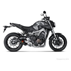 Ligne Complète AKRAPOVIC Racing Line Yamaha MT09 (847 cc) 2013-... Et XSR 900 2016-... Coupelle Carbone