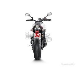 Ligne Complète AKRAPOVIC Racing Line Yamaha MT09 (847 cc) 2013-... Et XSR 900 2016-... Coupelle Carbone