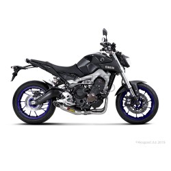 Ligne Complète AKRAPOVIC Racing Line Yamaha MT09 (847 cc) 2013-2016