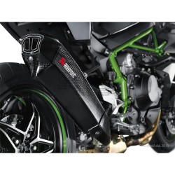 Silencieux AKRAPOVIC Evolution Line Kawasaki H2 NINJA 2015-2019 Coupelle Carbone