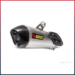 Silencieux AKRAPOVIC Slip-On BMW C 650 SPORT 2016-... Coupelle Carbone