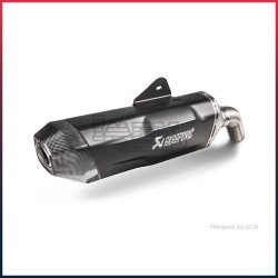 Silencieux AKRAPOVIC Slip-On BMW F 750 GS (850 cc) et F 850 GS / ADVENTURE 2018-... Coupelle Carbone