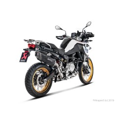 Silencieux AKRAPOVIC Slip-On BMW F 750 GS (850 cc) et F 850 GS / ADVENTURE 2018-... Coupelle Carbone