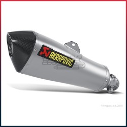 Silencieux AKRAPOVIC Slip-On BMW K 1300 R / S 2009-2016 Coupelle Carbone