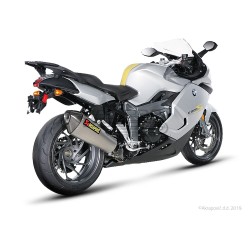 Silencieux AKRAPOVIC Slip-On BMW K 1300 R / S 2009-2016 Coupelle Carbone