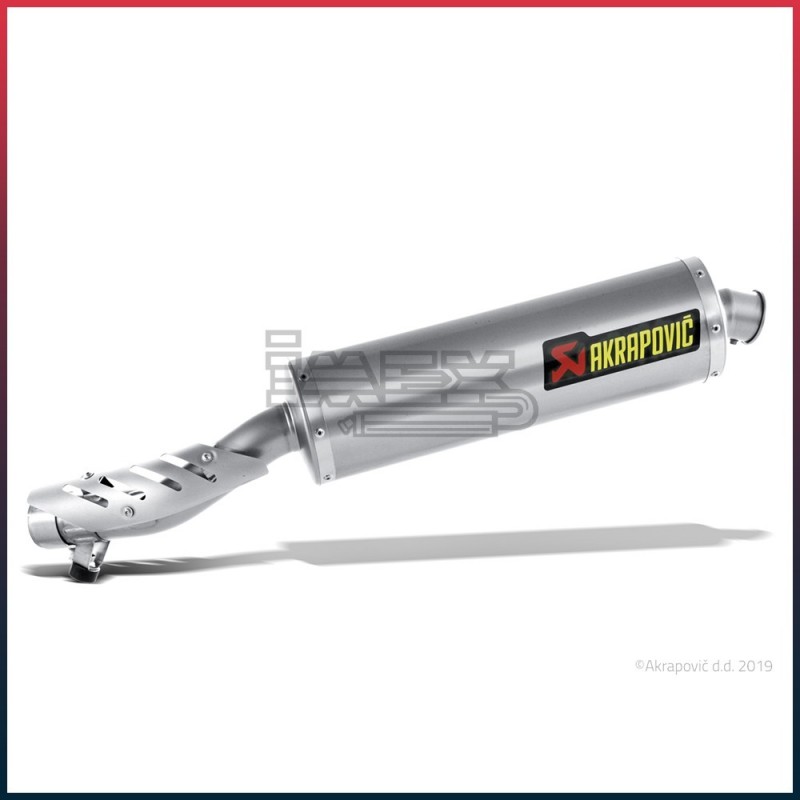 Silencieux AKRAPOVIC Slip-On BMW R 1200 GS / ADVENTURE 2004-2009