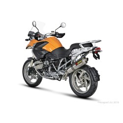 Silencieux AKRAPOVIC Slip-On BMW R 1200 GS / ADVENTURE 2004-2009