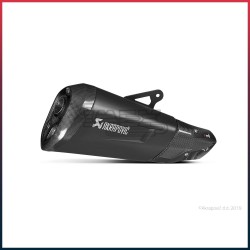 Silencieux AKRAPOVIC Slip-On BMW S1000 XR 2015-2016 Coupelle Carbone
