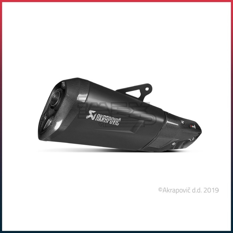 Silencieux AKRAPOVIC Slip-On BMW S1000 XR 2017-... Coupelle Carbone