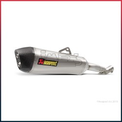 Silencieux AKRAPOVIC Slip-On Conique Honda CROSSTOURER 1200 2015-... Coupelle Carbone