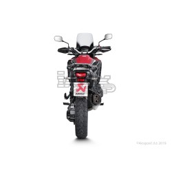 Silencieux AKRAPOVIC Slip-On Conique Honda CROSSTOURER 1200 2015-... Coupelle Carbone