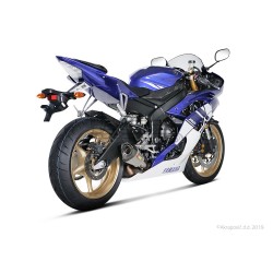 Silencieux AKRAPOVIC Slip-On Conique Yamaha YZF 600 R6 2010-... Coupelle Carbone