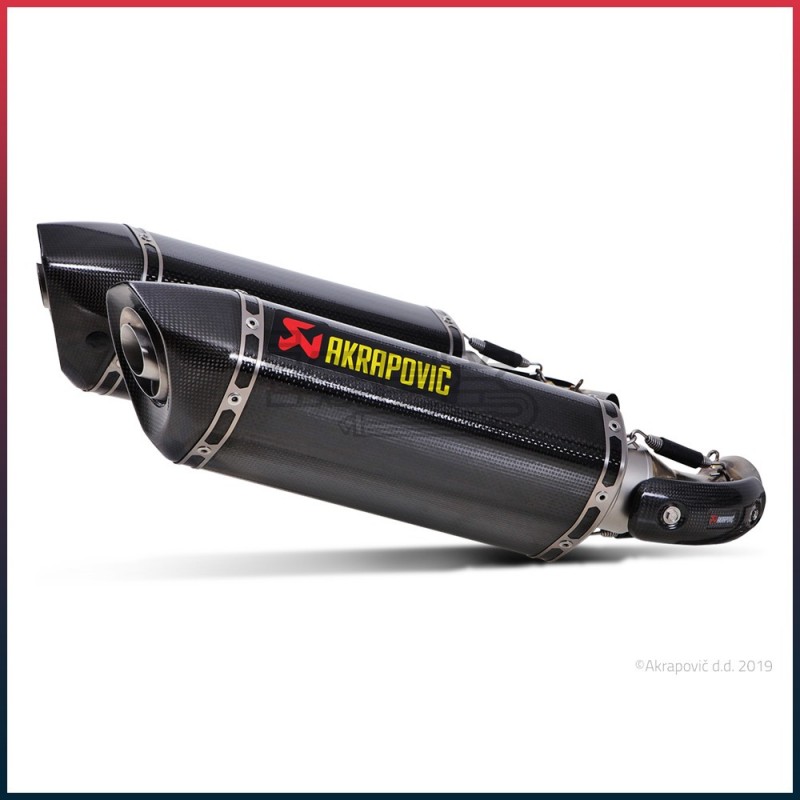 Silencieux AKRAPOVIC Slip-On Ducati MONSTER 696