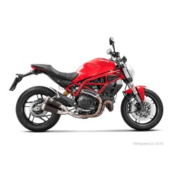 Silencieux AKRAPOVIC Slip-On Ducati MONSTER 797 2017-...