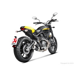 Silencieux AKRAPOVIC Slip-On Ducati MONSTER 797 2017-...