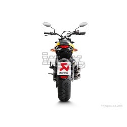 Silencieux AKRAPOVIC Slip-On Ducati MONSTER 797 2017-...