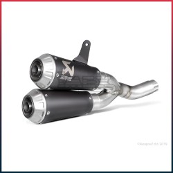 Silencieux AKRAPOVIC Slip-On Ducati SCRAMBLER (tous modeles sauf Desert Sled 2015-...