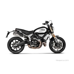 Silencieux AKRAPOVIC Slip-On Ducati SCRAMBLER 1100 2018-...