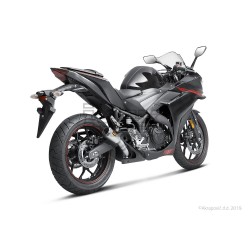 Silencieux AKRAPOVIC Slip-On GP Style Yamaha MT 03 2016-... Et R 3 2015-...