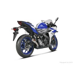 Silencieux AKRAPOVIC Slip-On GP Style Yamaha MT 03 2016-... Et R 3 2015-...