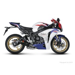 Silencieux AKRAPOVIC Slip-On Honda CBR 1000 RR 2008-2013 Coupelle Carbone