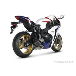 Silencieux AKRAPOVIC Slip-On Honda CBR 1000 RR 2008-2013 Coupelle Carbone