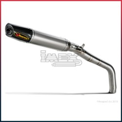 Silencieux AKRAPOVIC Slip-On Honda CBR 600 RR 2007-2008 Coupelle Carbone