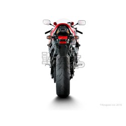 Silencieux AKRAPOVIC Slip-On Honda CBR 600 RR 2007-2008 Coupelle Carbone