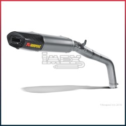 Silencieux AKRAPOVIC Slip-On Honda CBR 600 RR 2009-2012 Coupelle Carbone