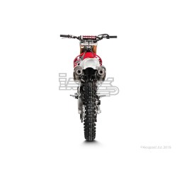 Silencieux AKRAPOVIC Slip-On Honda CRF 250 R / RX 2016-2017