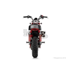 Silencieux AKRAPOVIC Slip-On Honda MONKEY 125 2019-...