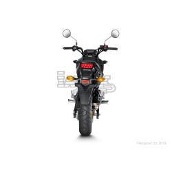 Silencieux AKRAPOVIC Slip-On Honda MSX 125 2013-2015 Coupelle Carbone