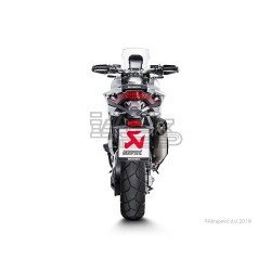 Silencieux AKRAPOVIC Slip-On Honda X-ADV 750 2017-... Coupelle Carbone