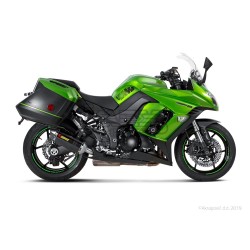 Silencieux AKRAPOVIC Slip-On Kawasaki Z 1000 SX 2017-... Coupelle Carbone