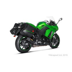 Silencieux AKRAPOVIC Slip-On Kawasaki Z 1000 SX 2017-... Coupelle Carbone