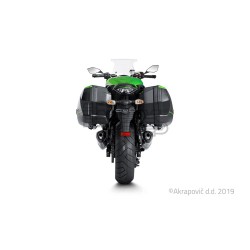 Silencieux AKRAPOVIC Slip-On Kawasaki Z 1000 SX 2017-... Coupelle Carbone