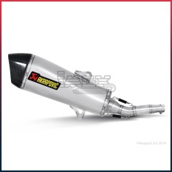 Silencieux AKRAPOVIC Slip-On MBK EVOLIS