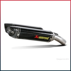 Silencieux AKRAPOVIC Slip-On Racing Ducati 848 IE / EVO