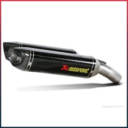 Silencieux AKRAPOVIC Slip-On Racing Ducati 848 IE / EVO