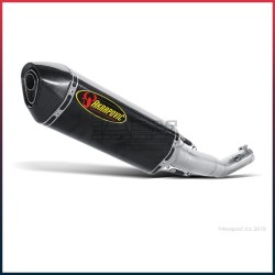 Silencieux AKRAPOVIC Slip-On Suzuki GSX R 600 / 750 2006-2007 Coupelle Carbone