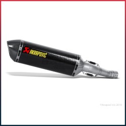 Silencieux AKRAPOVIC Slip-On Suzuki GSX R 600 / 750 2008-2010 Coupelle Carbone