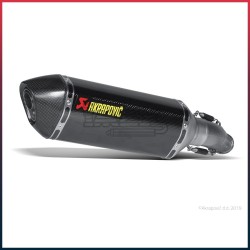 Silencieux AKRAPOVIC Slip-On Suzuki GSX R 600 / 750 2011-2016 Coupelle Carbone