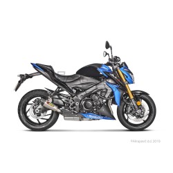 Silencieux AKRAPOVIC Slip-On Suzuki GSX-S 1000 / GSX-S 1000 F 2015-... Coupelle Carbone