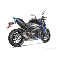 Silencieux AKRAPOVIC Slip-On Suzuki GSX-S 1000 / GSX-S 1000 F 2015-... Coupelle Carbone